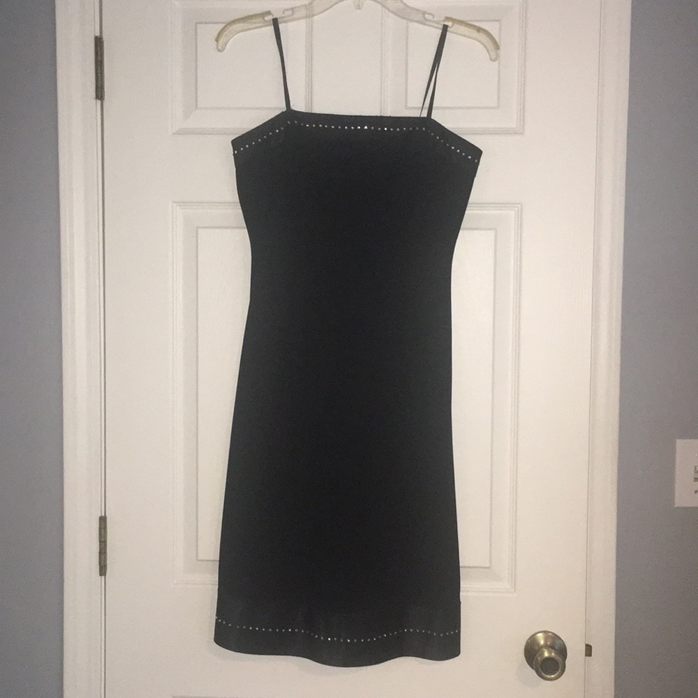 Black diamond dress